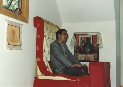 Traleg Rinpoche in NC, 1989